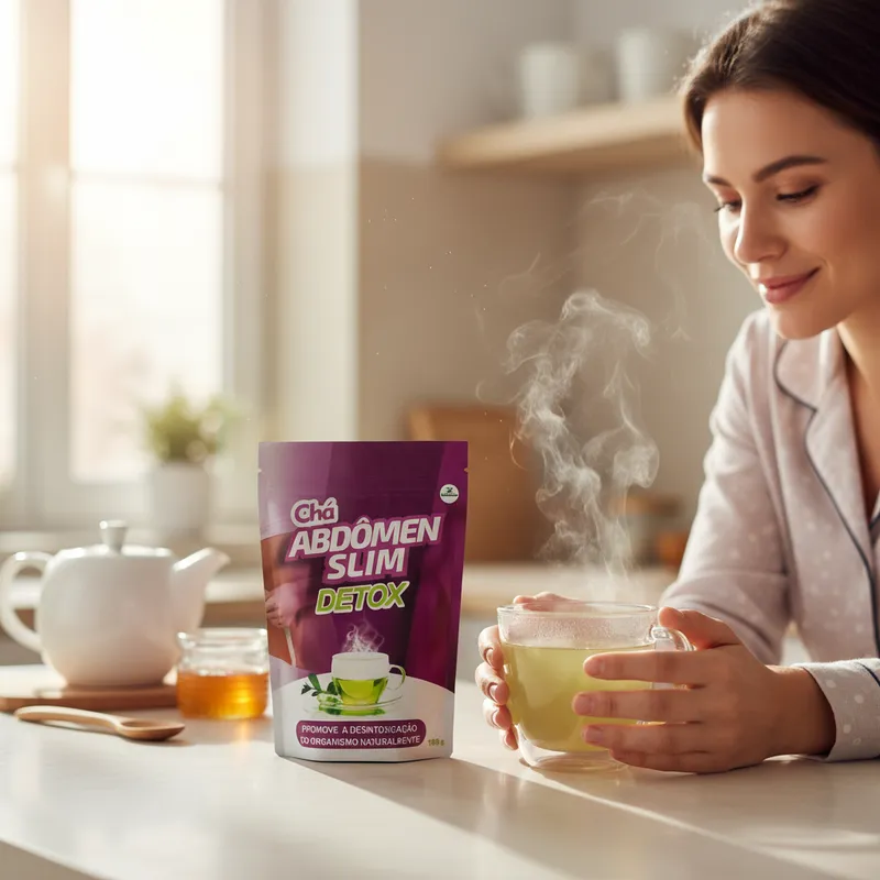 Chá Detox 120g Abdômen Slim | 100% Natural | Ervas Selecionadas - Imagem 4