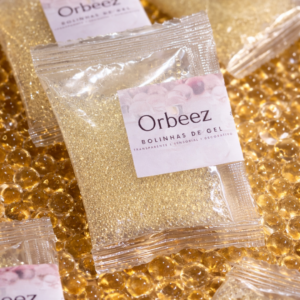 Bolinhas de Gel Obeez 2 mil Transparente I Para vela em pó decoração