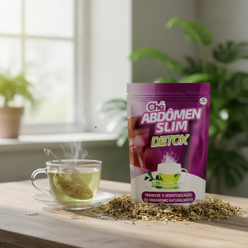 Chá Detox 120g Abdômen Slim | 100% Natural | Ervas Selecionadas - Imagem 6