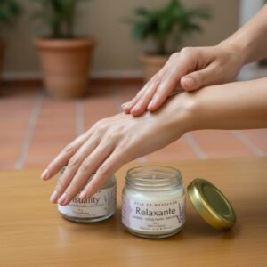 Velas de Massagem