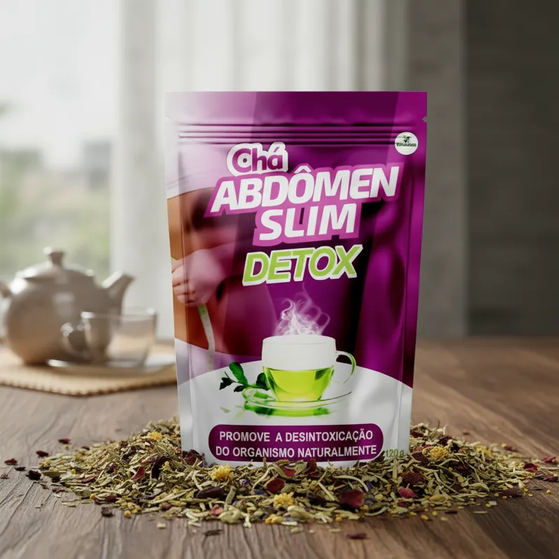 Chá Detox 120g Abdômen Slim | 100% Natural | Ervas Selecionadas - Imagem 3
