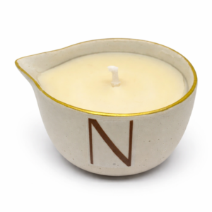 Vela De Massagem Aromática 60g I Beijável Hidratante I Lavanda e Baunilha