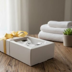 Kit Presente 2 Velas Massagem I Aromática Baunilha Lavanda