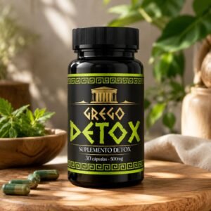 Grego Detox 30 Cápsulas | 100% Natural